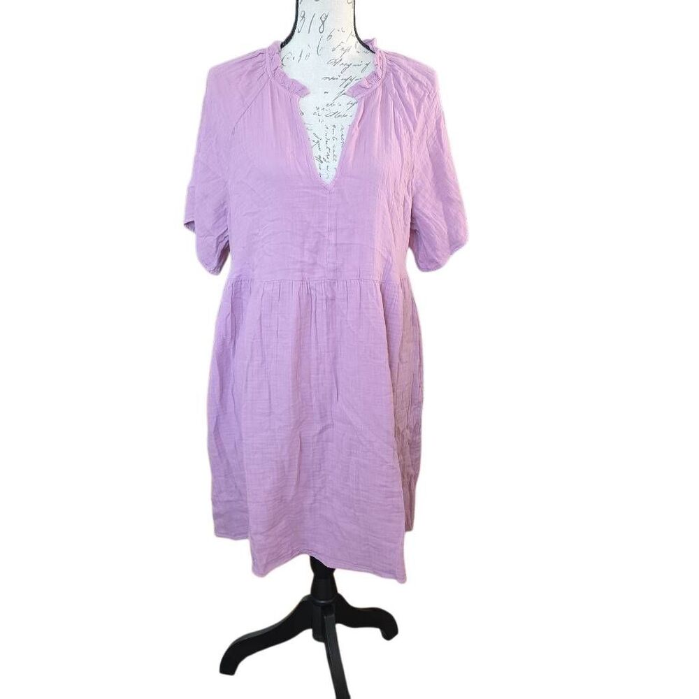 Old Navy Women's Size Large Purple Dress with Pockets